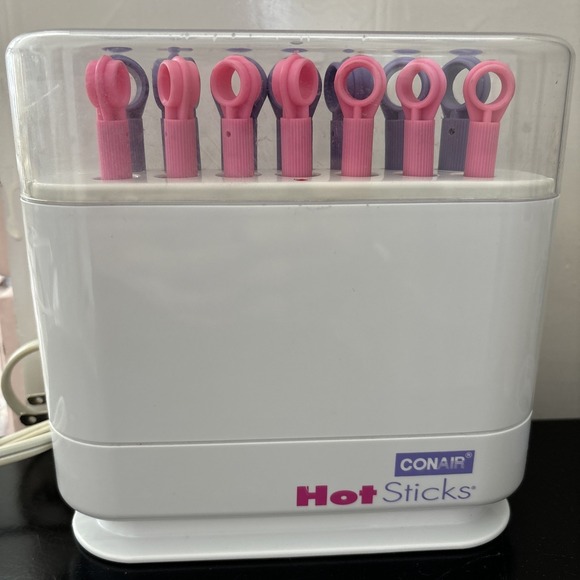 Conair Other - Hot Sticks by Conair Model HS18R Flexible Rollers Curlers Set‎ 20 Tested Works